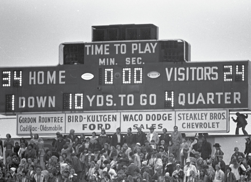 Baylor Football. Waco Texas, Local Football. Ford